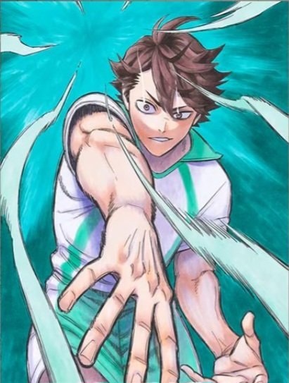 Yuki Tabata Toru Oikawa HAIKYU!! illustration