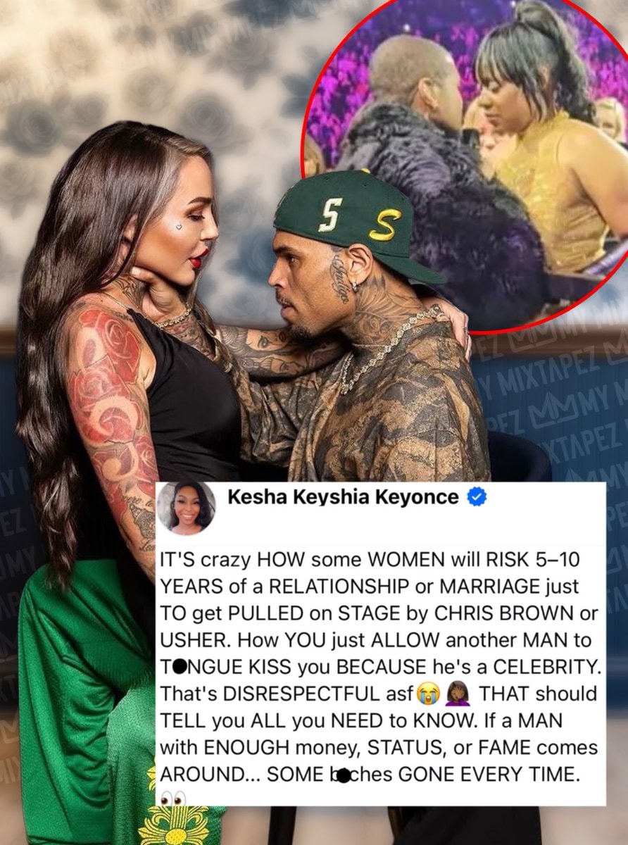 Chris Brown stage interaction viral tweet