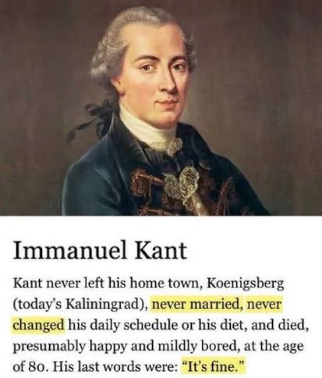 Immanuel Kant portrait