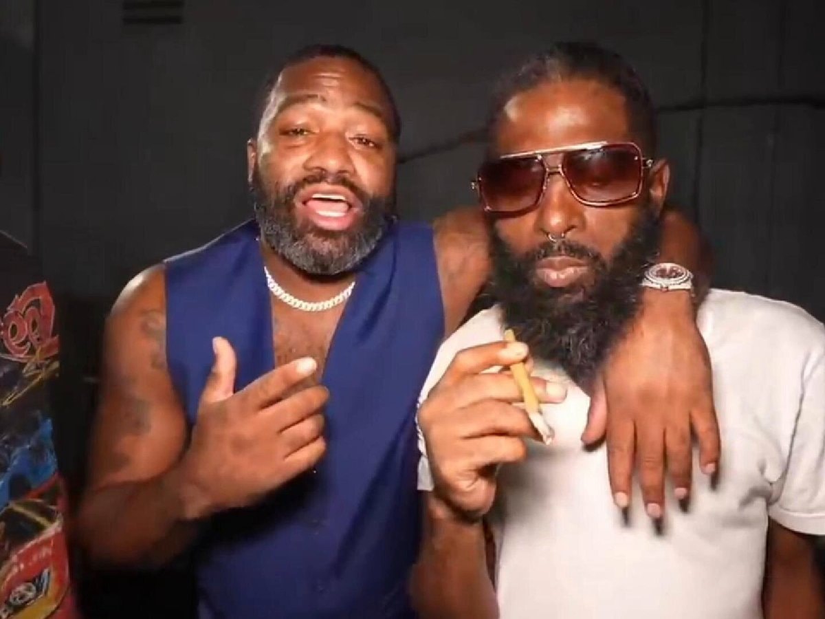Adrien Broner 37th birthday with twin brother