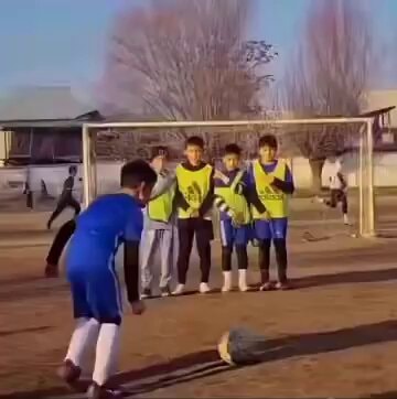clever kid soccer moment