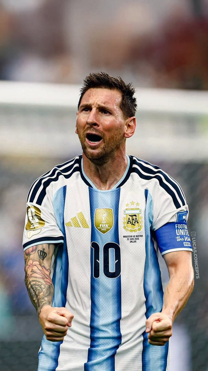 Lionel Messi Argentina celebration