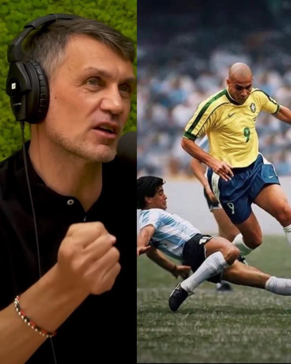 Maldini names Maradona and Ronaldo Nazário