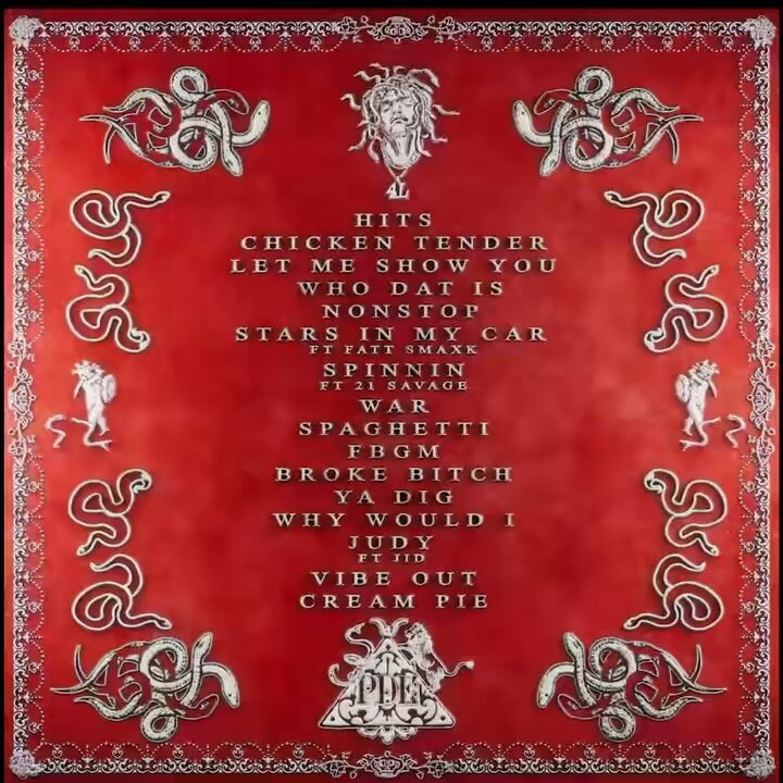 Young Nudy JUST DOIN ME tracklist