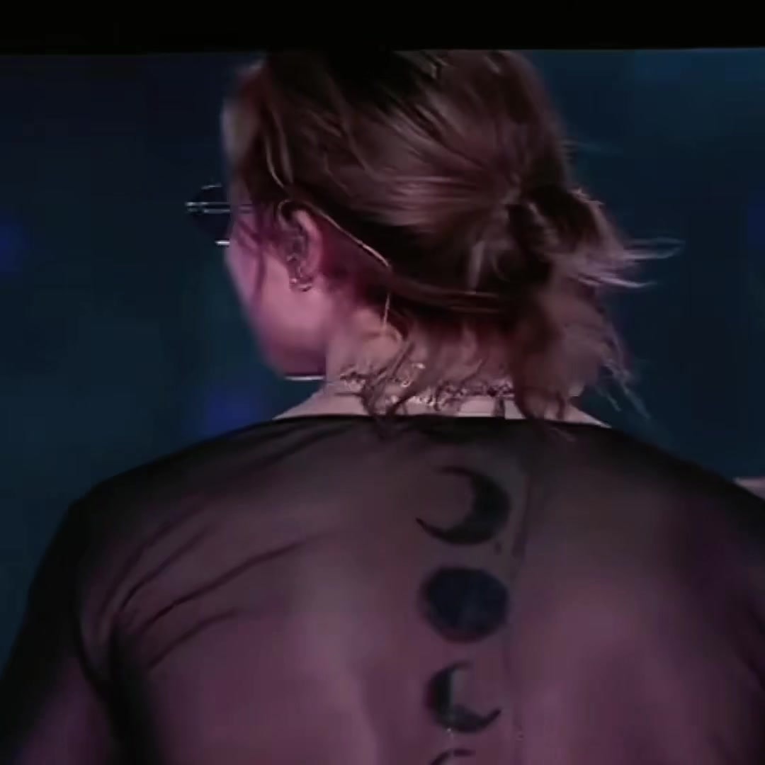 Jimin sheer shirt tattoos