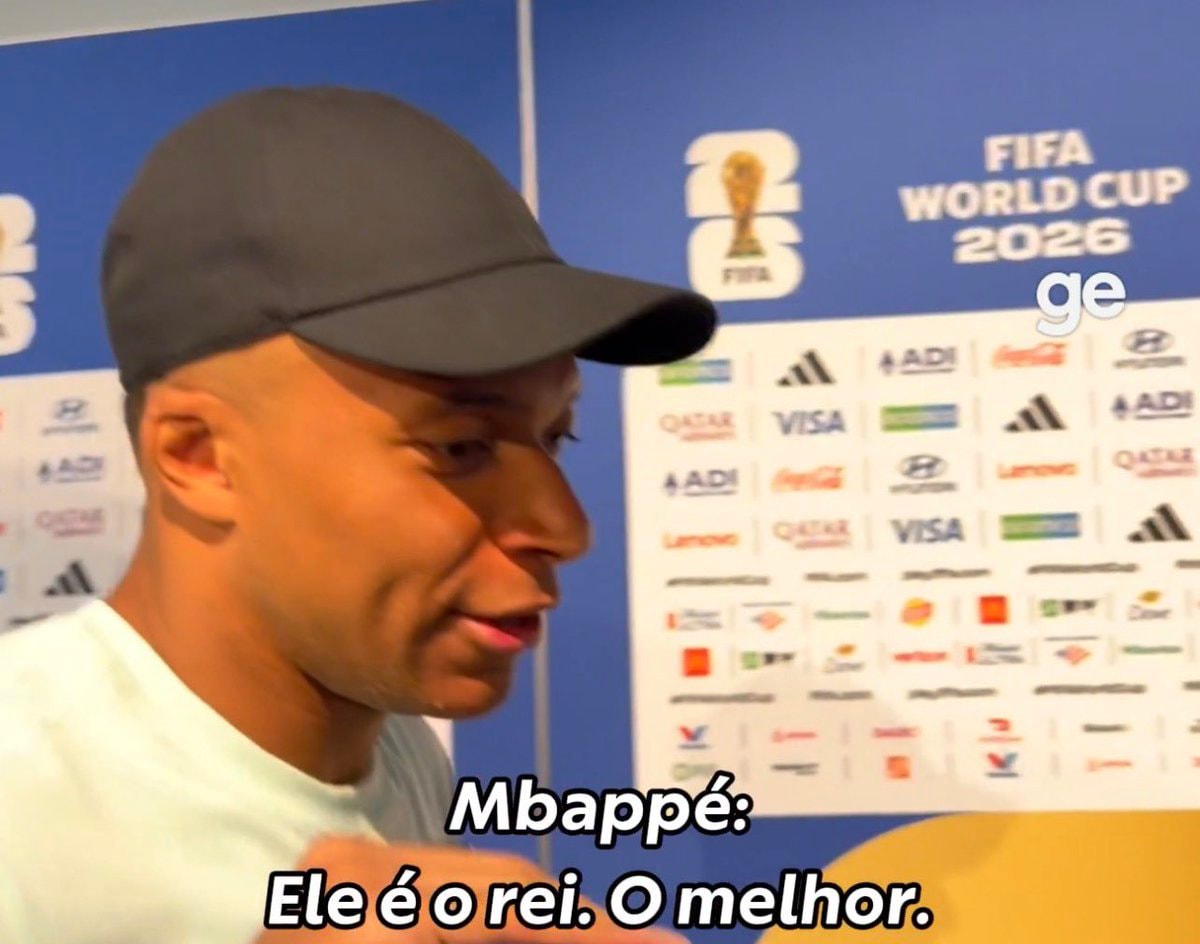 Kylian Mbappé press conference Pelé record