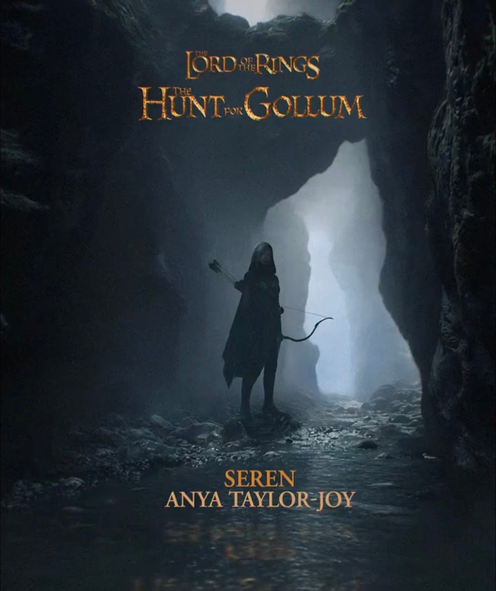 Anya Taylor-Joy Lord of the Rings Hunt for Gollum 2027 (photo 2 of 2)