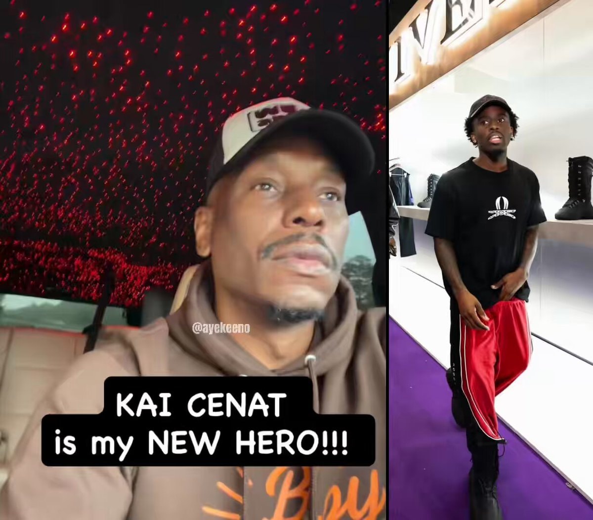 Tyrese Gibson defends Kai Cenat