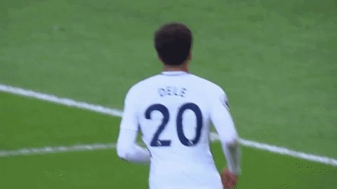 Dele 20 on the pitch