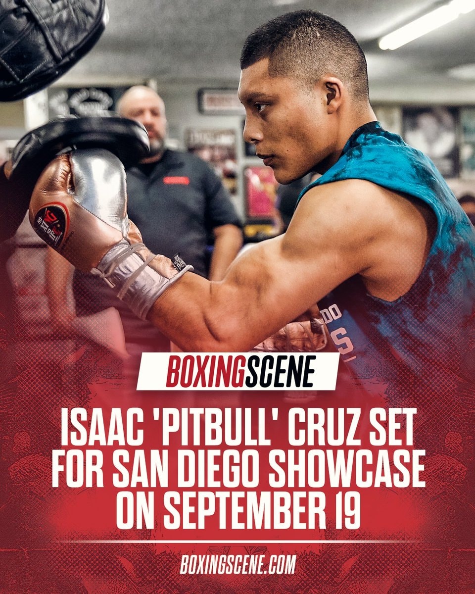 Isaac Cruz San Diego showcase September 19