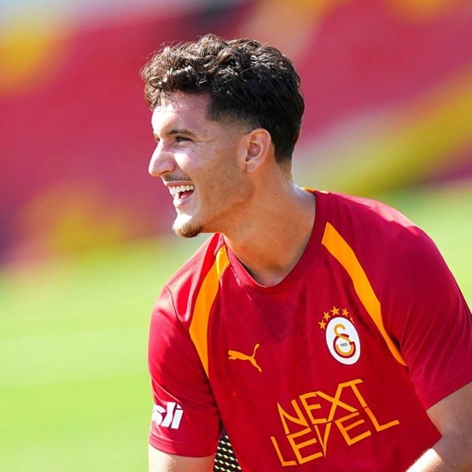 Deniz Gül first training Galatasaray