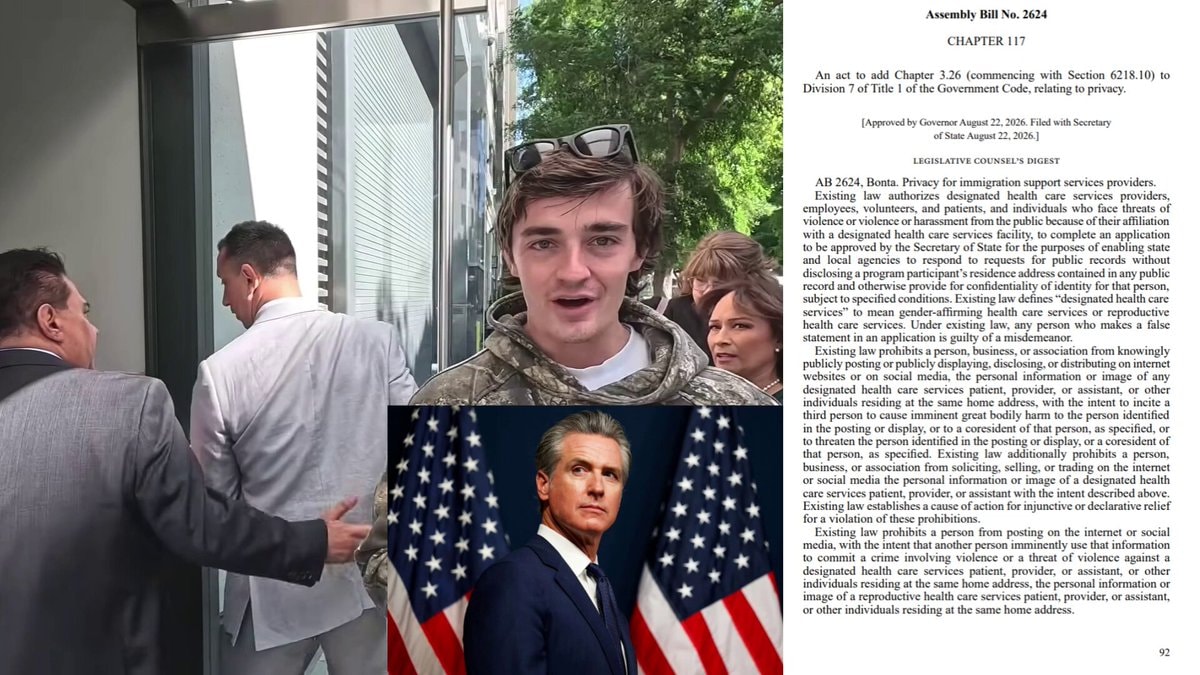Nick Shirley sues California over Stop Nick Shirley Act