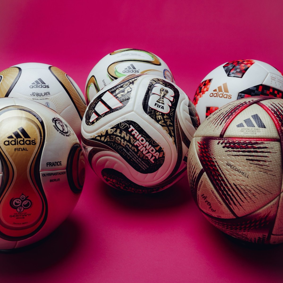 World Cup final balls comparison