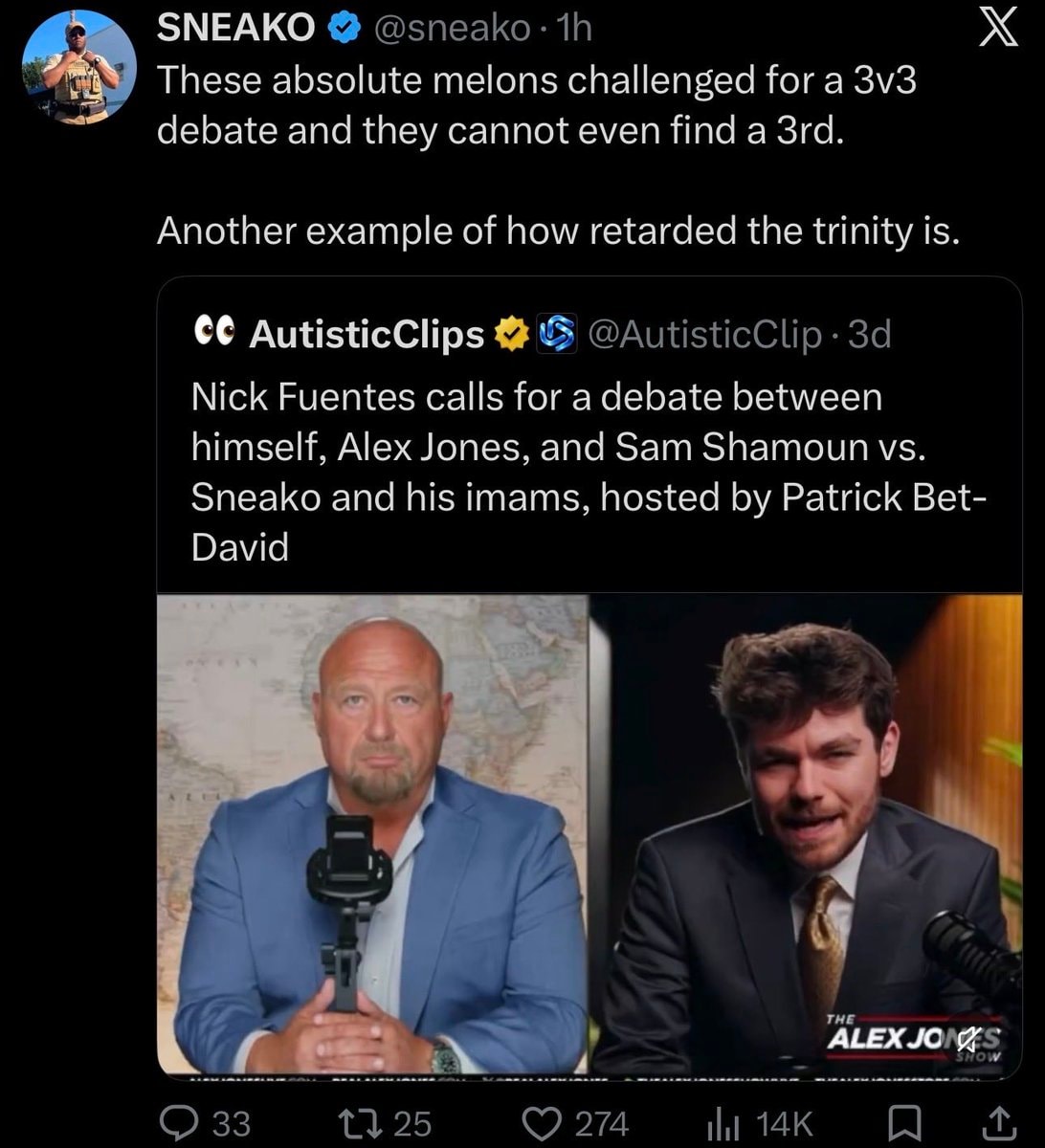 Sneako responds to Nick Fuentes debate