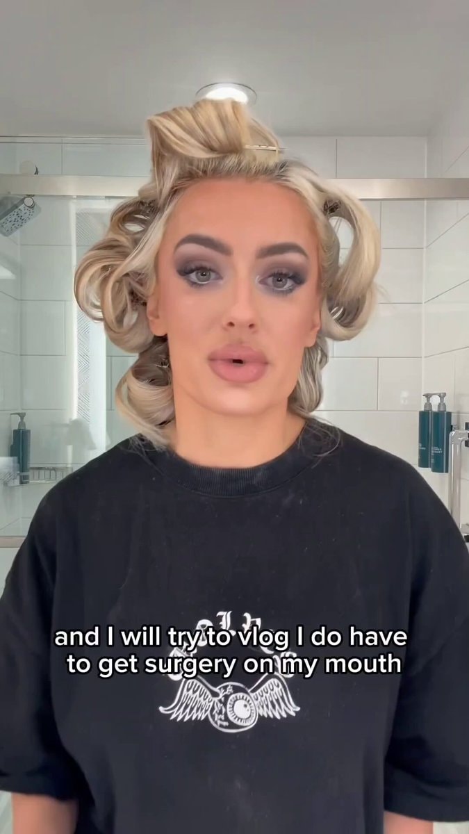 Blake Monroe mouth surgery update