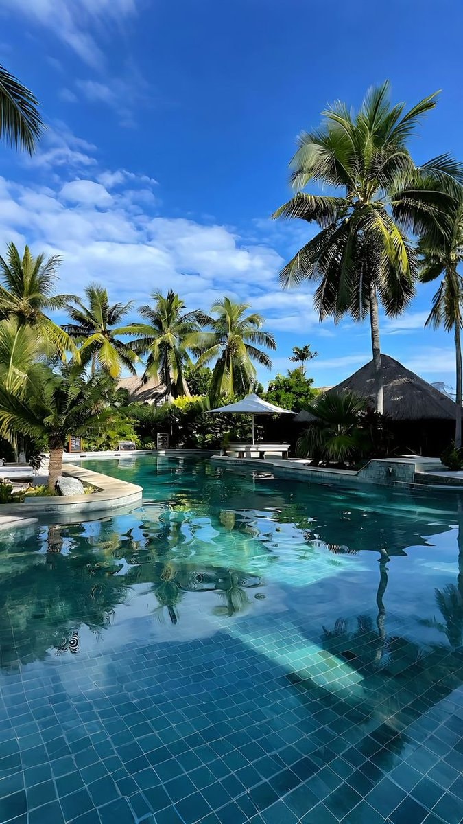 Mauritius resort pool