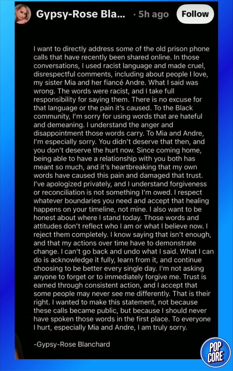Gypsy Rose Blanchard TikTok controversy (photo 2 of 2)