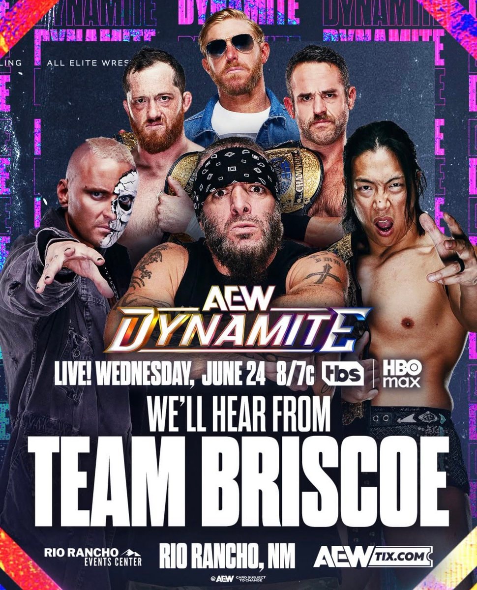 AEW Dynamite Team MJF Team Briscoe promo (photo 2 of 2)