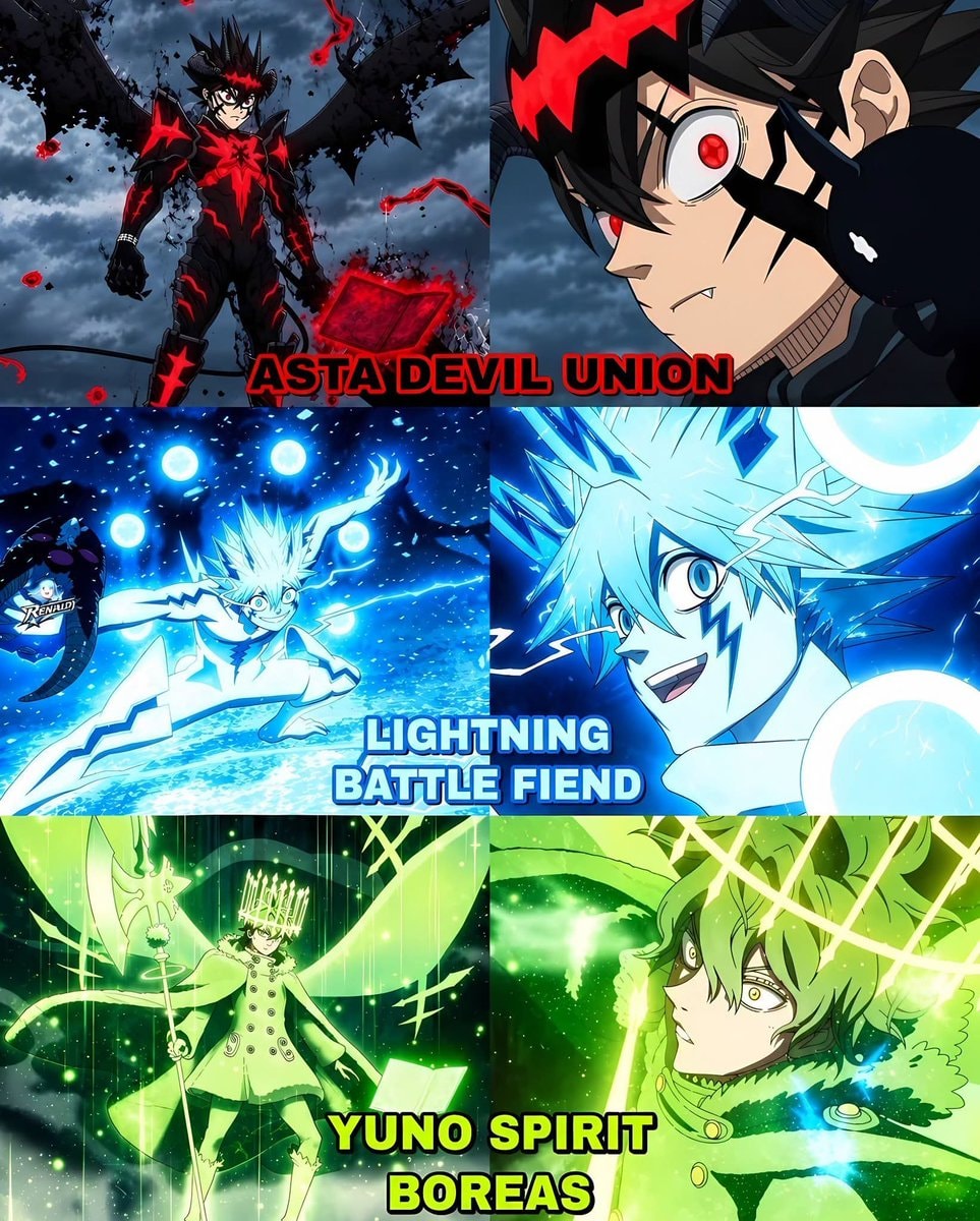 Black Clover characters
