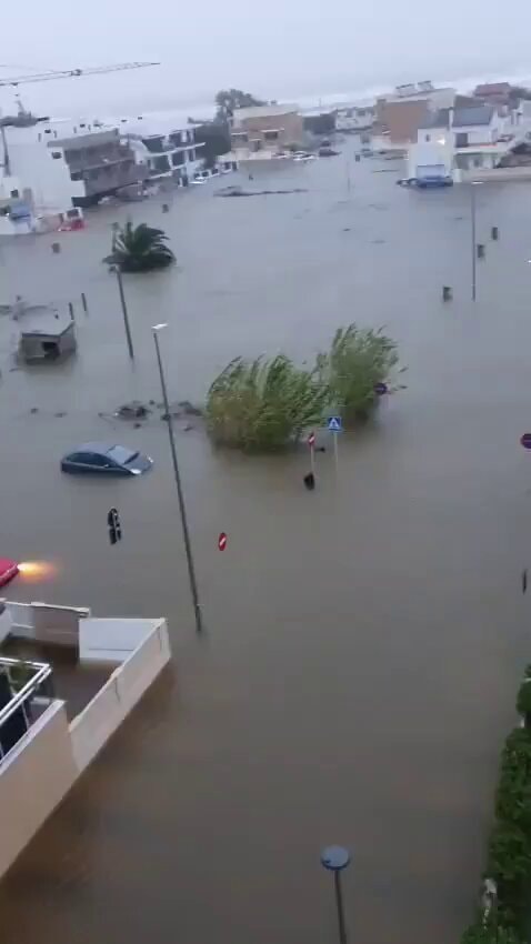 Valencia Spain Storm Adam flooding