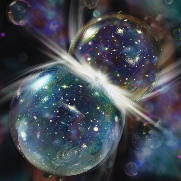 Big Bang parallel universe collision study