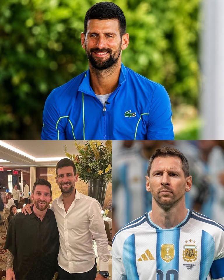 Djokovic Messi Argentina FIFA WORLD CUP QATAR 2022
