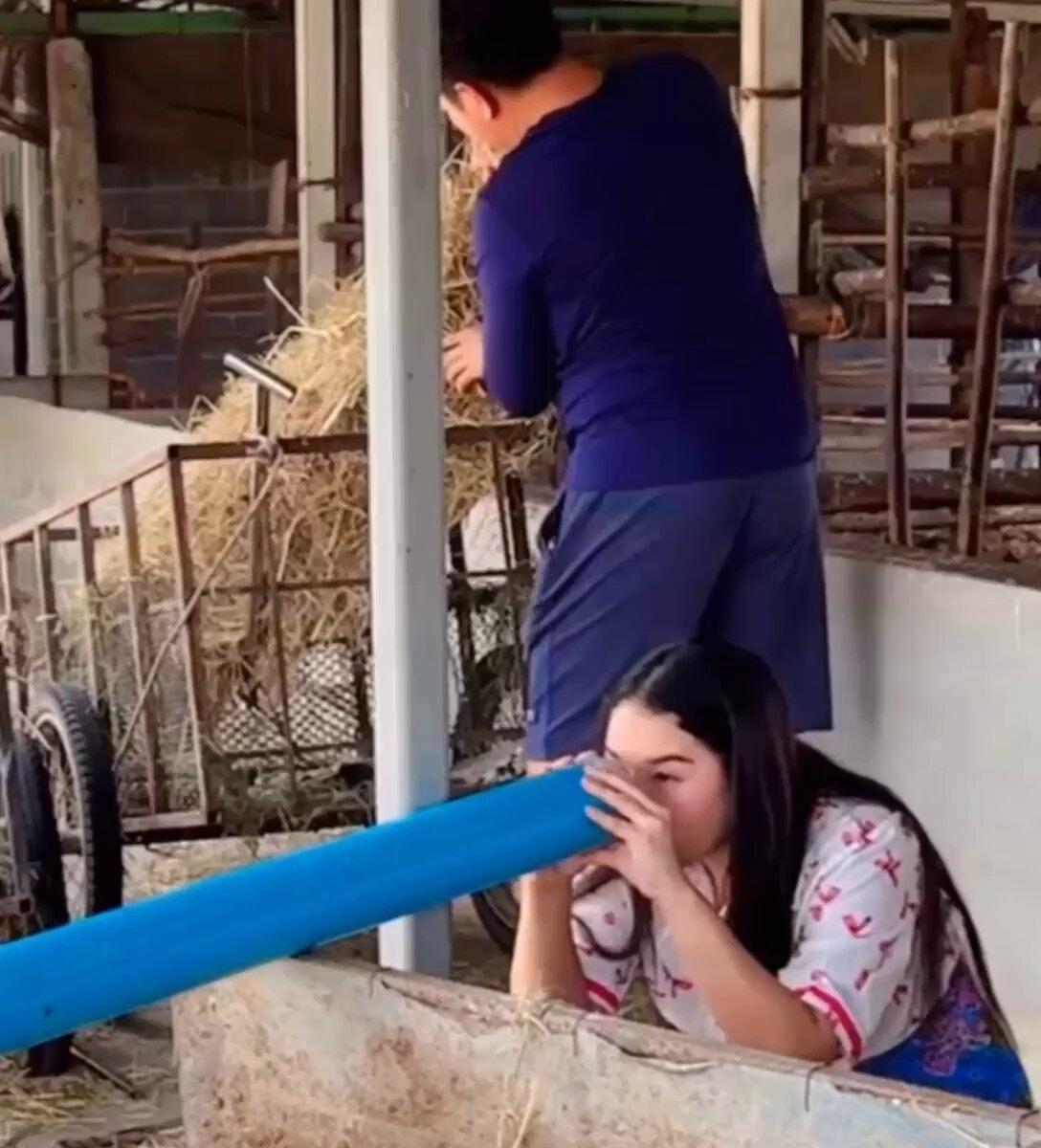 Alive and hungry pipe moment