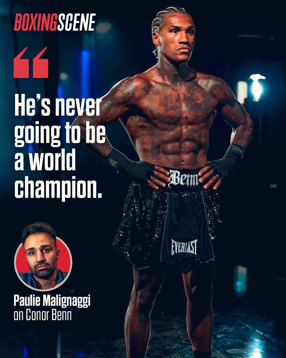 Paulie Malignaggi on Conor Benn