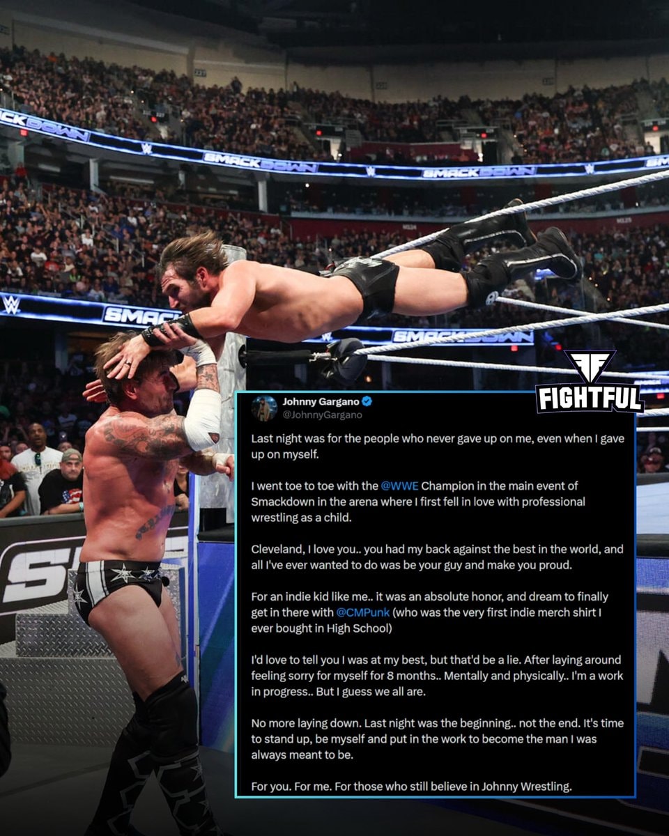 Johnny Gargano vs CM Punk Johnny Gargano vs CM Punk