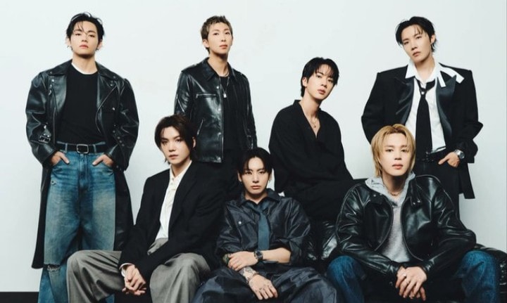 BTS top male artists 2026 list