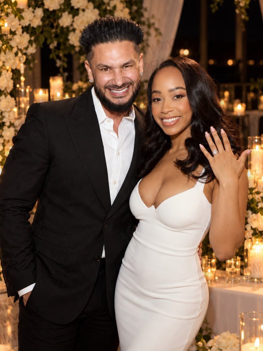 Pauly D and Nikki Hall engagement