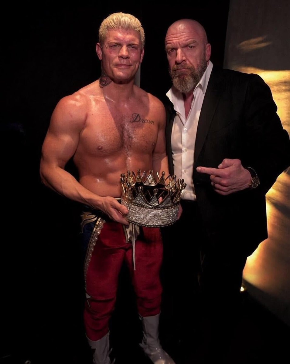 Cody Rhodes and Triple H Street Fighter