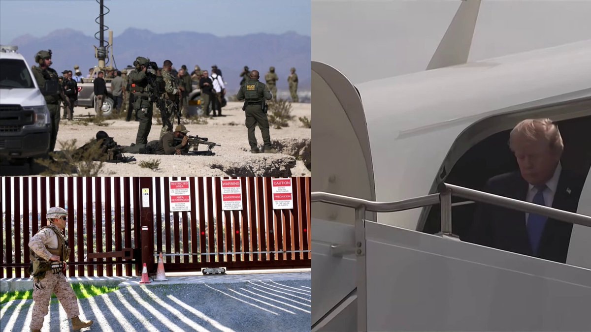 Trump DOJ Pentagon border enforcement