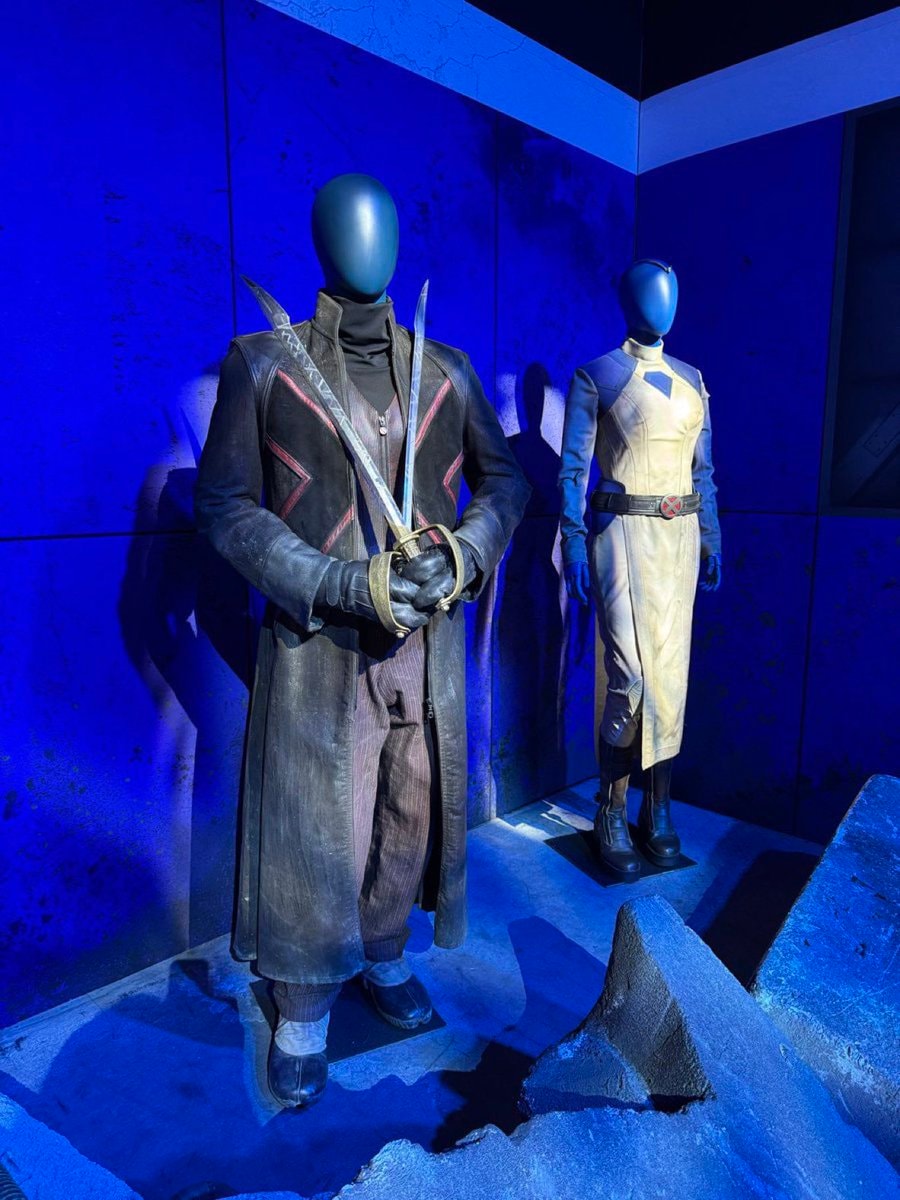 Nightcrawler and Mystique costumes D23
