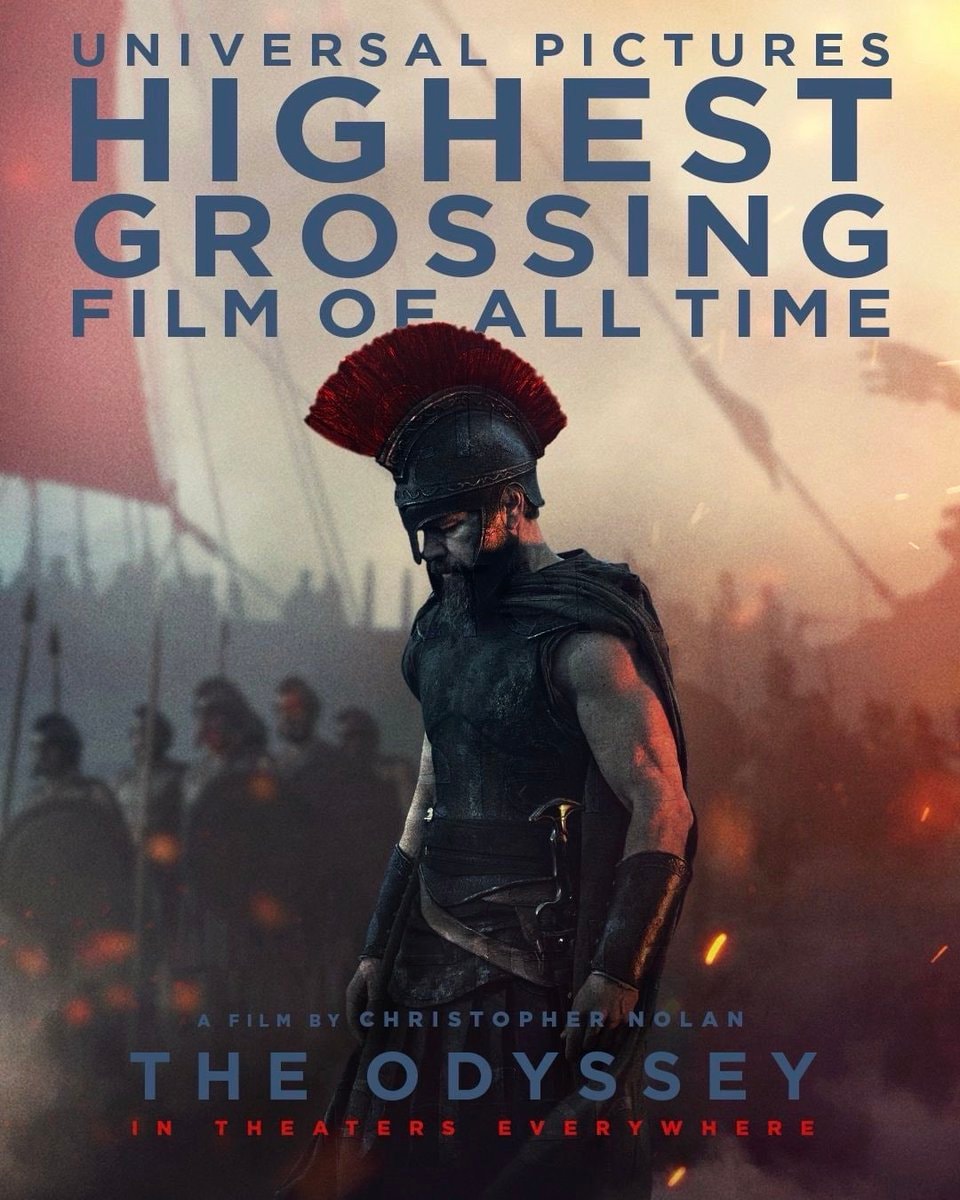 The Odyssey Highest Grossing Film All Time