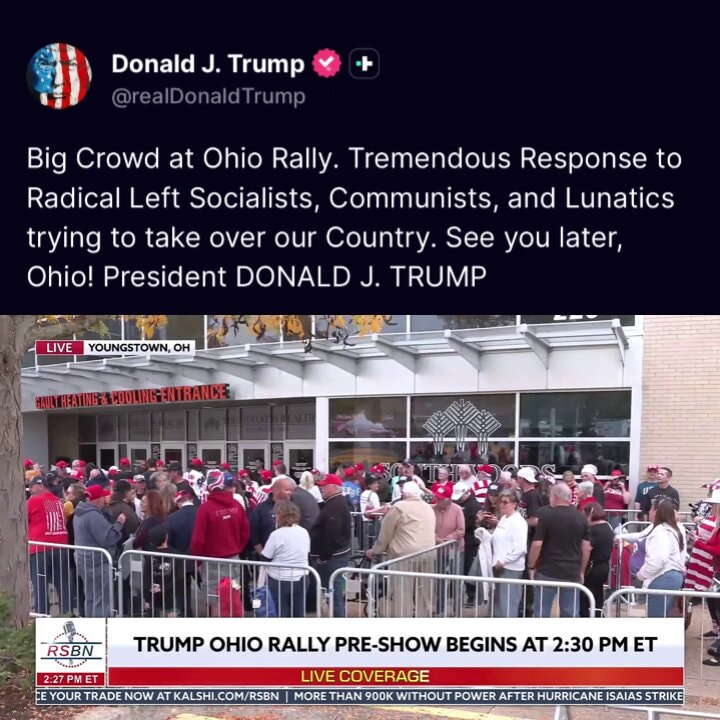 Trump Ohio Rally Live Coverage