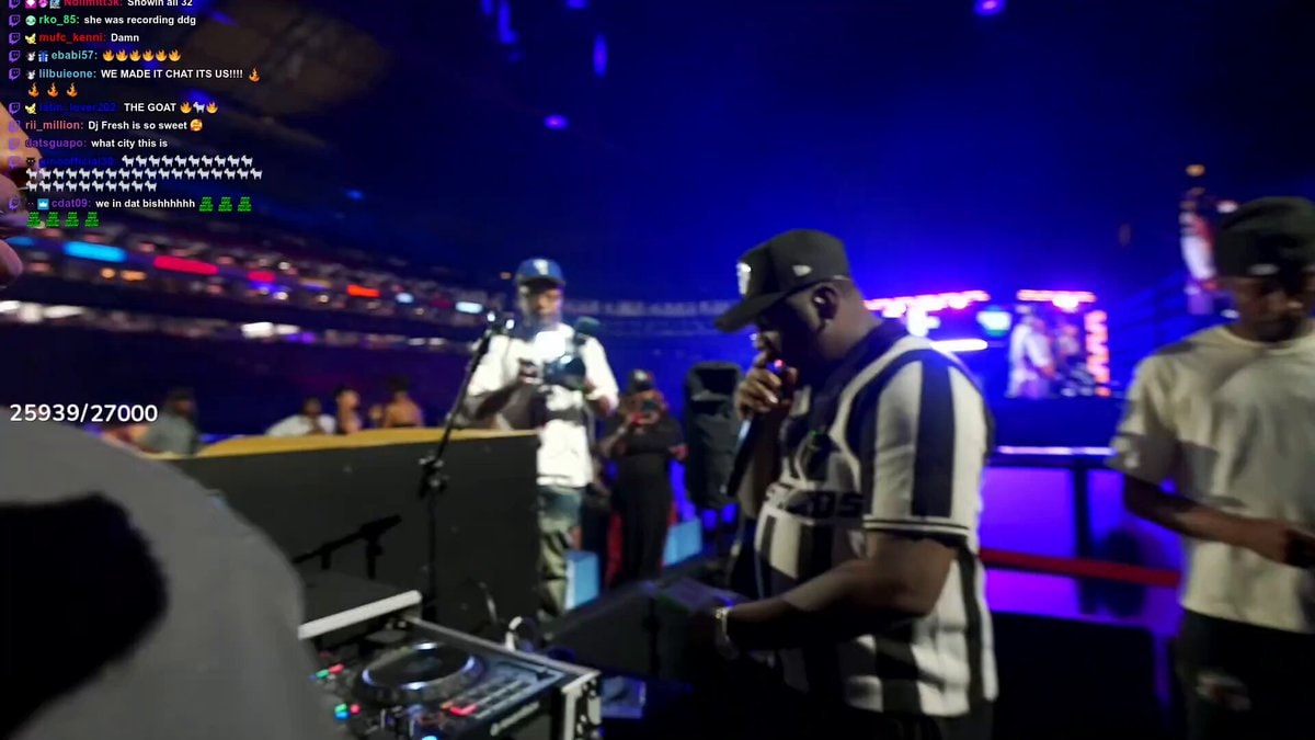 DDG Round & Round at Chris Brown Usher show