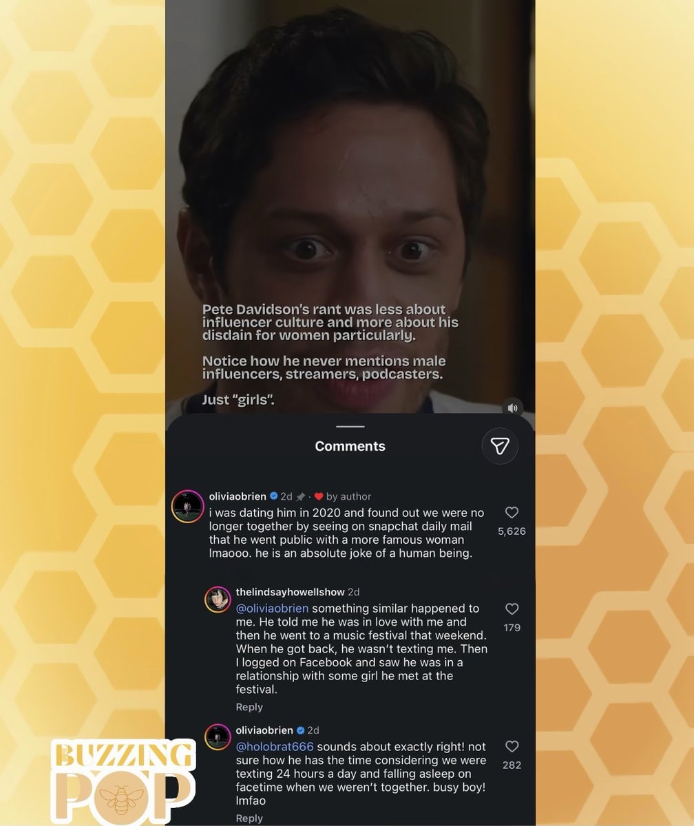 Olivia O'Brien Pete Davidson split (photo 2 of 2) Olivia O'Brien Pete Davidson split (photo 2 of 2)