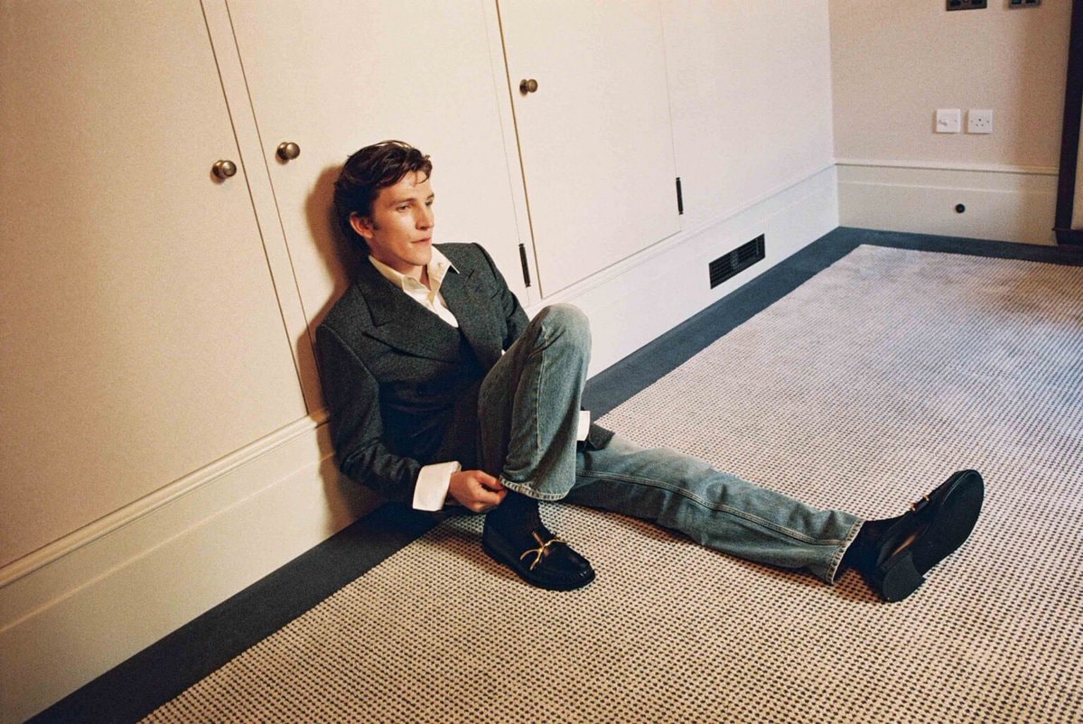 Ewan Mitchell Interview Magazine shoot (photo 2 of 4)