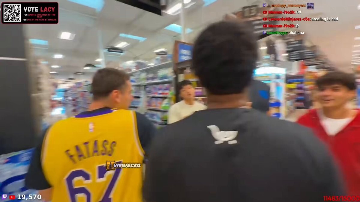 Core Boys grocery store interaction