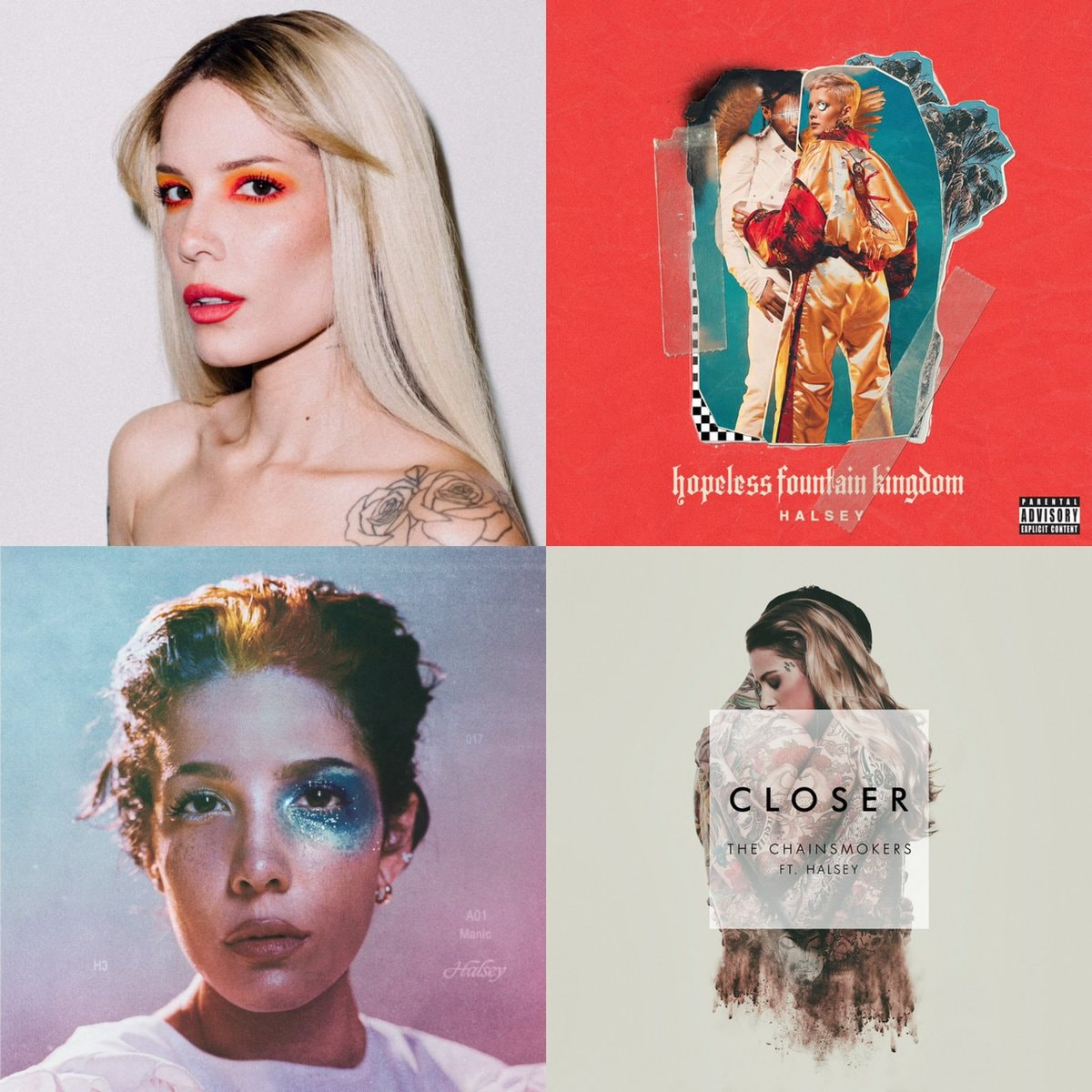 Halsey Diamond-certified singles