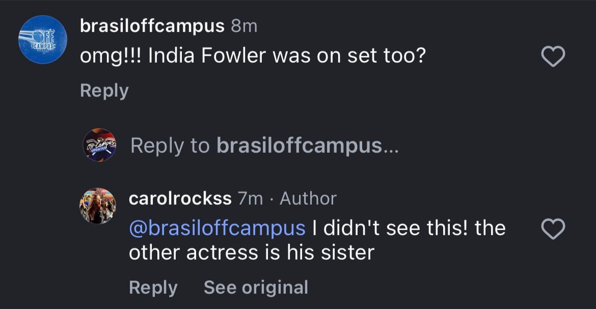 Comment thread reaction