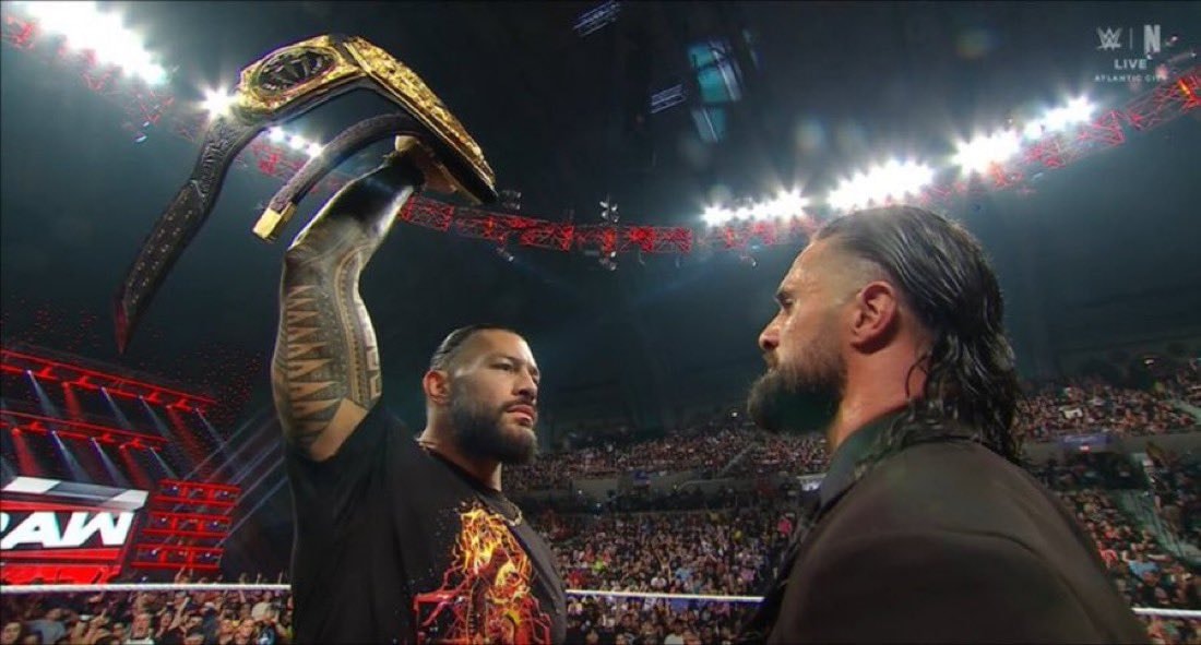 Roman Reigns accepts Seth Rollins SummerSlam challenge Roman Reigns accepts Seth Rollins SummerSlam challenge