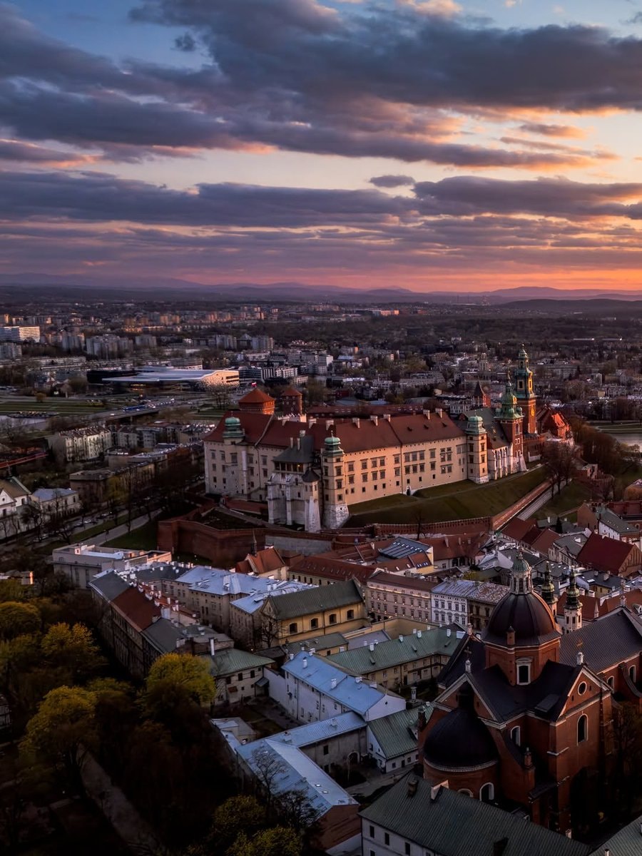 Krakow Poland aerial view (photo 2 of 4)