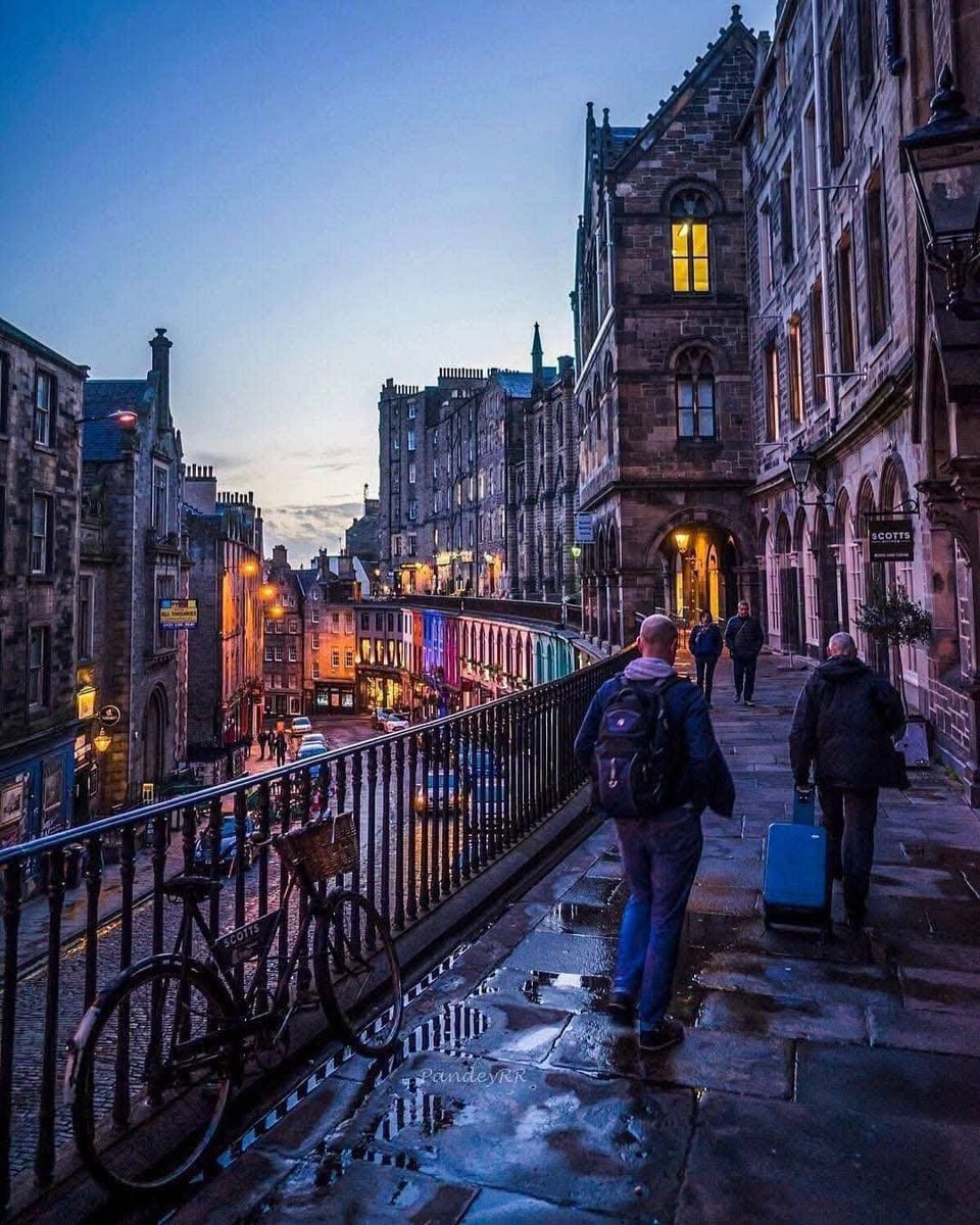 Victoria Street Edinburgh Scotland