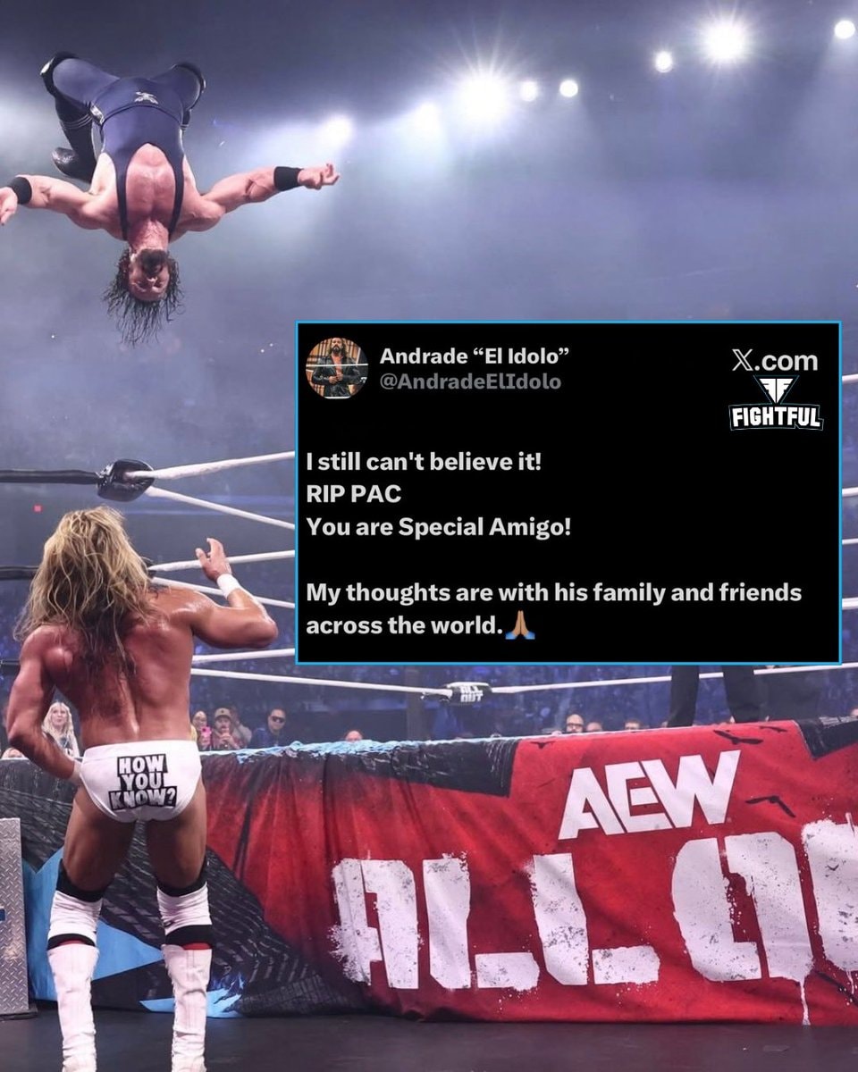 Andrade pays tribute to PAC