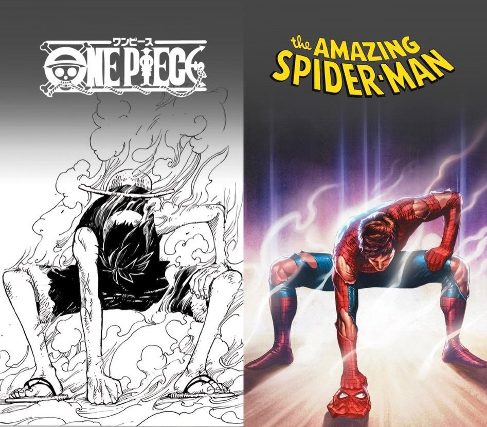 Spider-Man One Piece tribute Spider-Man One Piece tribute