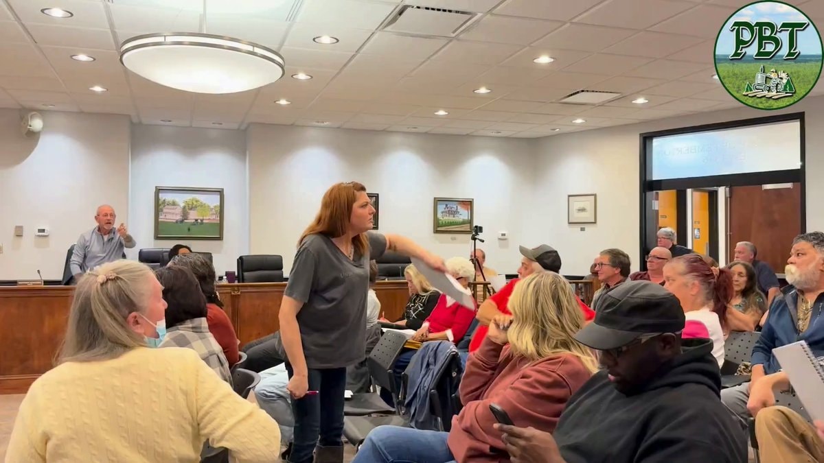 Pemberton Township mayor Matthew Bianchini restrained