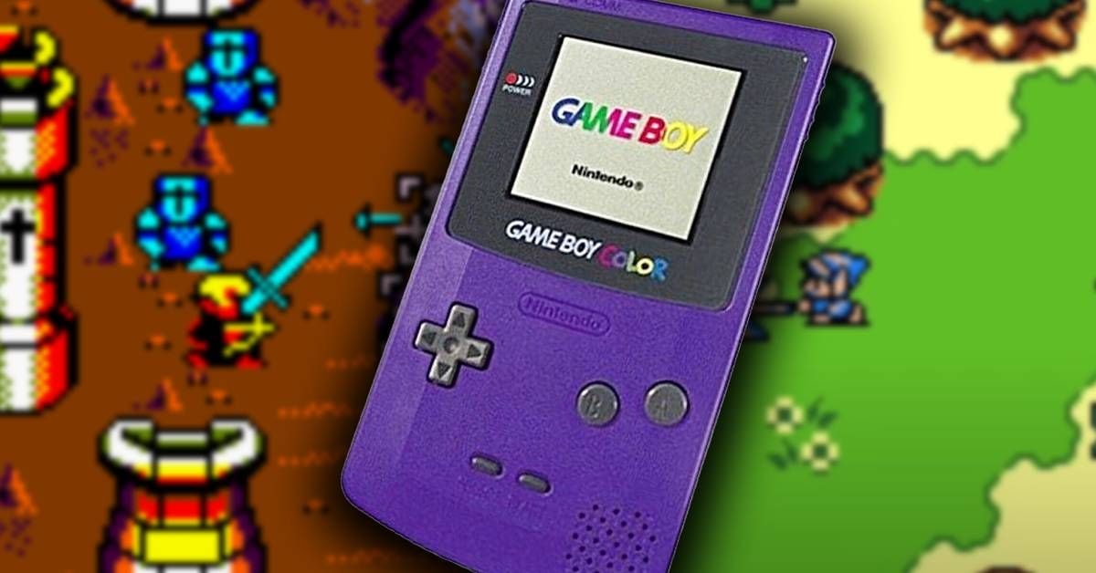 New Game Boy Color console