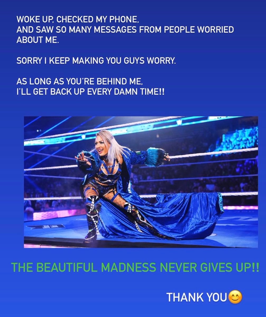 Giulia responds to SmackDown injury concerns